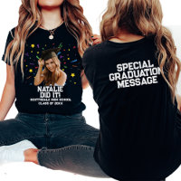 Funny Personalized Graduation Party Custom Photo