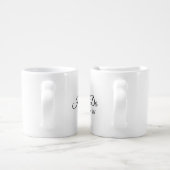Funny Personalized I Do Wedding or Anniversary Coffee Mug Set (Handle)