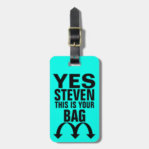 Faux Leather Luggage Tags - YourBagTag