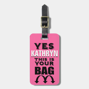 luggage tags for women