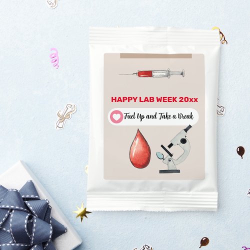 Funny Personalized Medical Lab week Gift Hot Chocolate Drink Mix