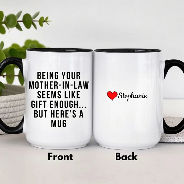 Funny Personalized Mother in Law Sarcastic Mug (Creator Uploaded)