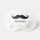 Funny Personalized Mustache Pacifier