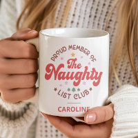 Funny Personalized Name Christmas Naughty List