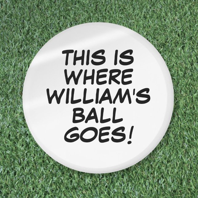 Funny Personalized Name Golf Magnet (Funny Personalized Name Golf Magnet)