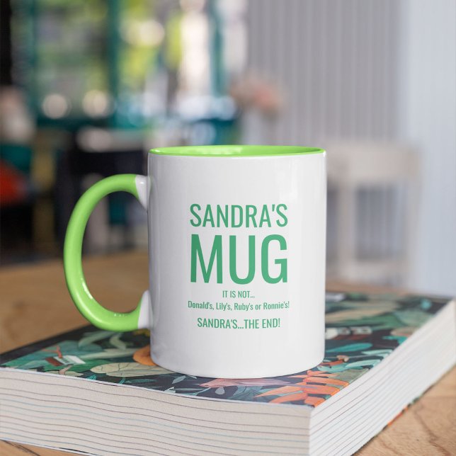 Funny Personalized Name | Not Yours Mug (Creator Uploaded)