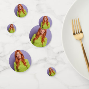 Funny Personalized Party Head Custom Photo Face Confetti