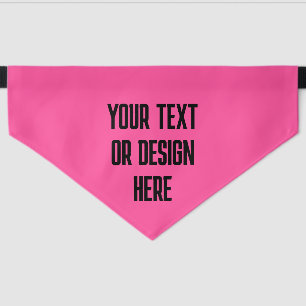 Funny Personalized Pet Clothing Bandana Collar