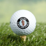 Funny Personalized Photo And Name Lost Golf Balls<br><div class="desc">Never mix up your balls again! Personalize the name,  message and photo to create a unique golf gift. Designed by Thisisnotme©</div>
