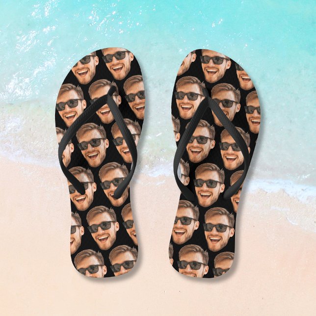 Funny Personalized Photo Face Flip Flops (Funny Personalized Photo Face Flip Flops
)