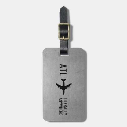 Funny Personalized Pilot Gift Travel Lover Luggage Tag