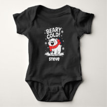 Funny Personalized Polar Beary Cold Christmas