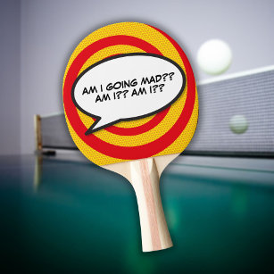  Ping Pong - Pongs of Fury Table Tennis Paddle Funny T