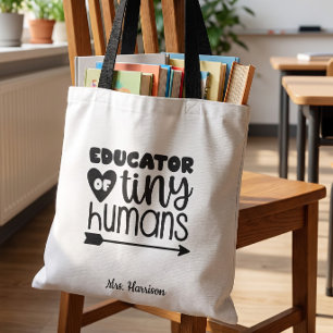 Funny personalized Teacher's gift Tote Bag