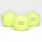Funny Personalized Tennis Balls