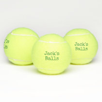 Funny Personalized Tennis Balls Funny Personalized Tennis Balls
