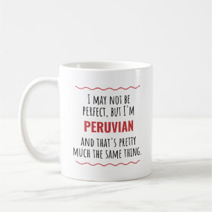Funny Peruvian Peru Gift Idea Coffee Mug Cup