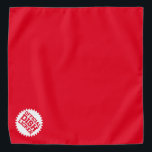 Funny Pet Bandana "Official Dish Licker"<br><div class="desc">Unleash Your Pet's Personality with Our "Official Dish Licker" Dog Bandana! Does your pet try to lick every dish anytime you open the dishwasher? If so, this is the perfect bandana for them. It's a fun, one-of-a-kind pet accessory for your furry friend or a great gift for any dog lover...</div>