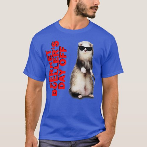 Funny Pet Ferret Love Ferrets Weasel  2  T_Shirt