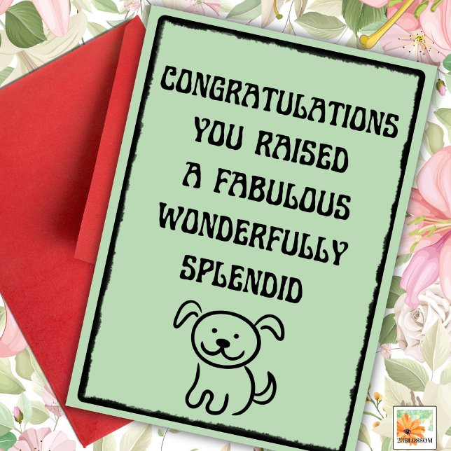 Funny Pet Happy Fur Mothers Day Card with foto (Creator Uploaded)