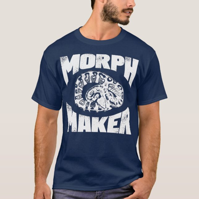 Funny Pet Love Ball Python   Snake Breeders Gift T-Shirt (Front)