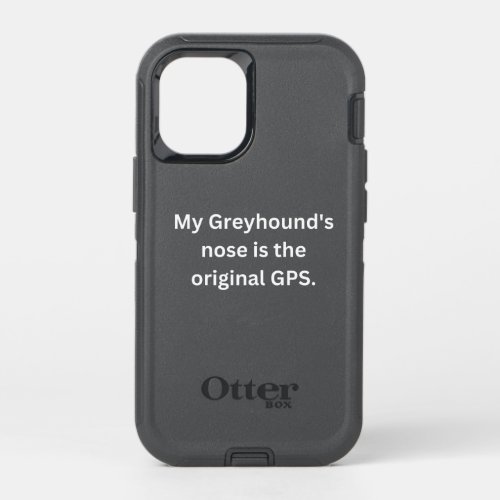 Funny Pet Phone Case for a Greyhound Owner