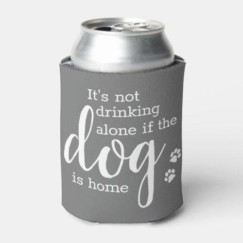 Funny Pet Photo Dog Dad Fathers Day Can Cooler