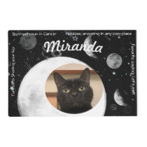 Funny Pet Zodiac Cancer Photo  Placemat