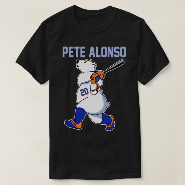 Funny Pete Alonso Playing Baseball Love Team Champ T-Shirt (Design Front)