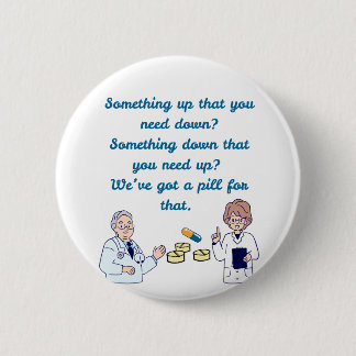 Funny Pharmacist  Button