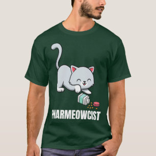 Funny Pharmacist Cat Pharmacy T-Shirt