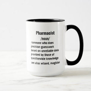 funny Pharmacist Definition gifts for men women Mug