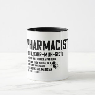 Funny Pharmacist Definition Mug