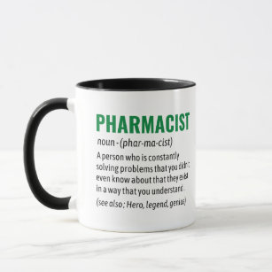 Funny Pharmacist dictionary Definition, Pharmacy   Mug