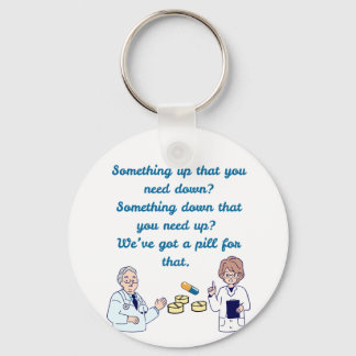 Funny Pharmacist  Keychain