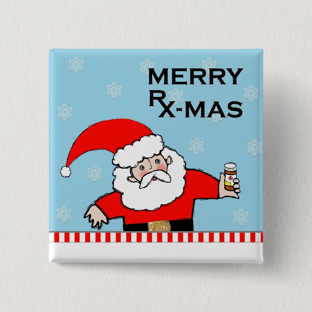 Funny Pharmacist Pinback Button (Front)