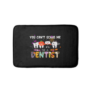 Funny Pharmacy Technician Pharmacist Halloween Cop Bath Mat