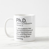 Funny PhD Definition Dictionary, Cool PhD