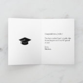 Funny PhD / Doctorate Graduation Card | Zazzle