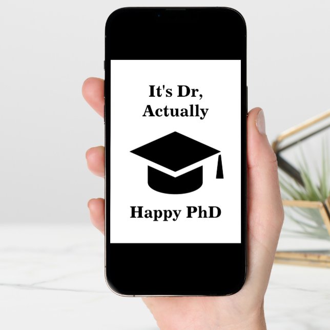 funny phd graduation cards (Front Digital)