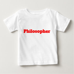 Funny Philosopher Red T-Shirt