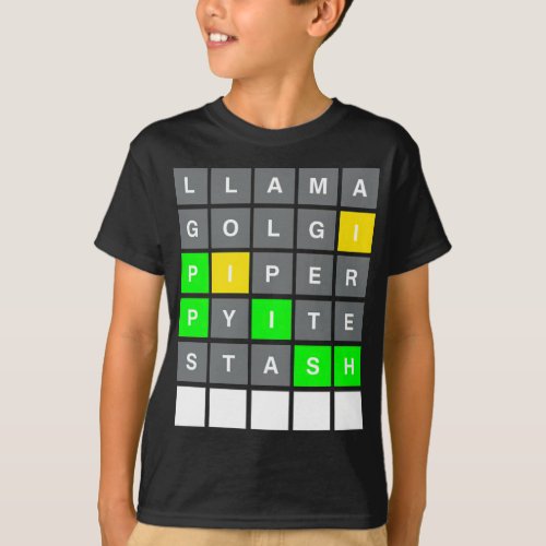 Funny Phish Wordle T Shirt Classic T_Shirt