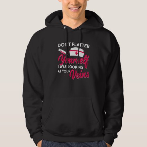 Funny Phlebotomy Nurse Phlebotomist Rn Technician Hoodie