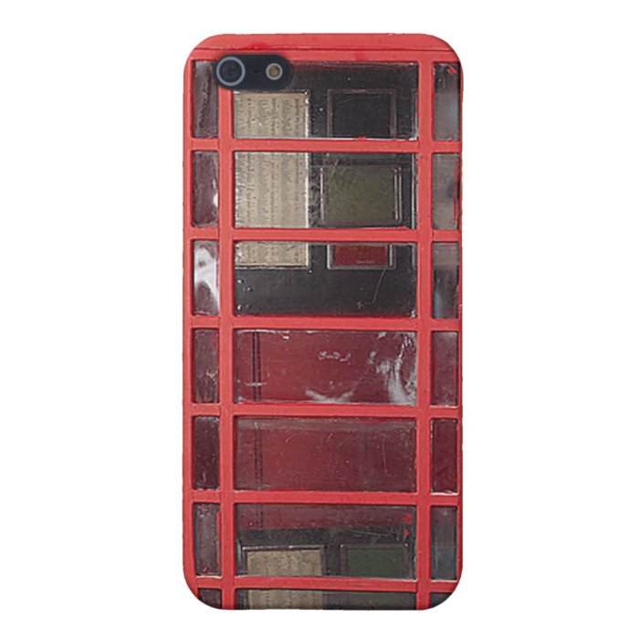 Funny Phone Booth iPhone 4 Case