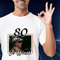 Funny Photo 80th Birthday Guest of Honor