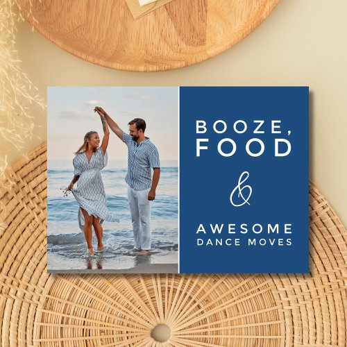 Funny Photo Beach Wedding Save the Date