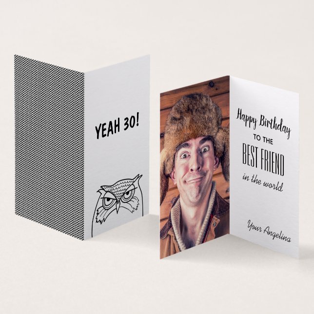 Funny Photo Birthday (Inside and Outside)