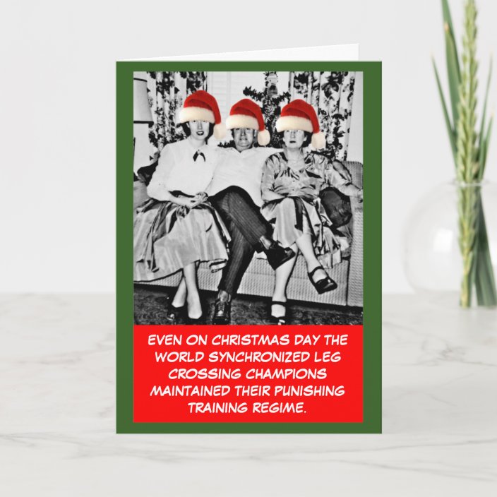 Funny photo Christmas Holiday Card | Zazzle.com