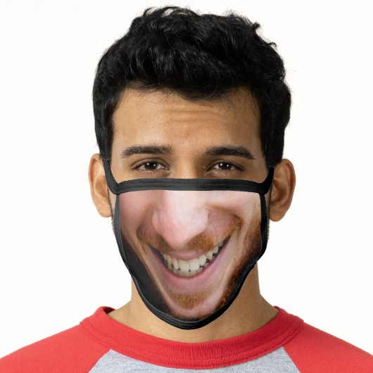 Funny Photo Face - Upload Custom Photo Or Leave Mask (Worn Him)