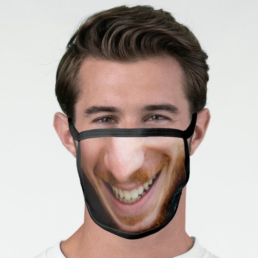 Funny Photo Face - Upload Custom Photo Or Leave Mask (Worn Him)